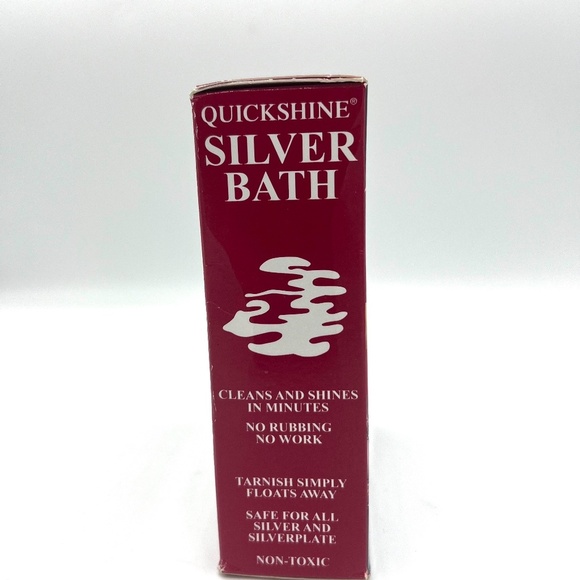 QuickShine Non-Toxic Liquid Cleanser for Silverware‎ - Tarnish Removal Made Easy - Picture 5 of 6